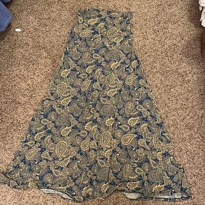 LuLaRoe midi skirt